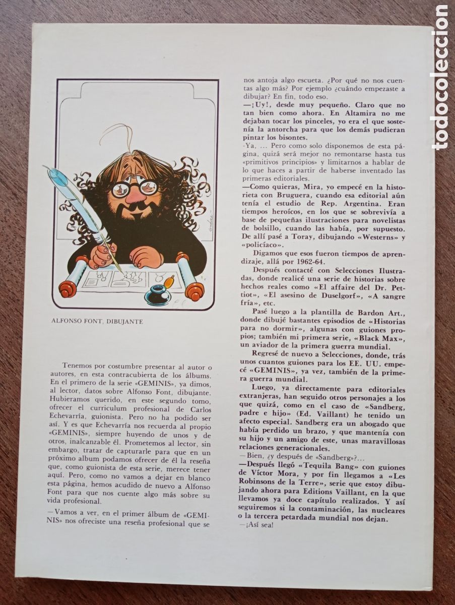 Tebeos: GEMINIS FONT ECHEVARR&Iacute;A COMPLETA - Foto 6