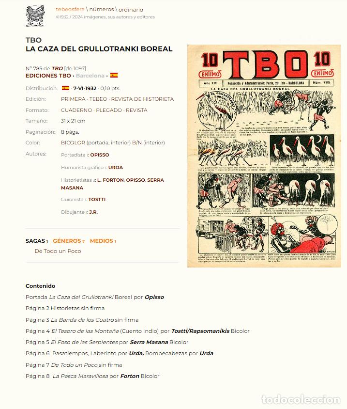 Tebeos: Ricardo Opisso. TBO original de 1932 - Foto 5