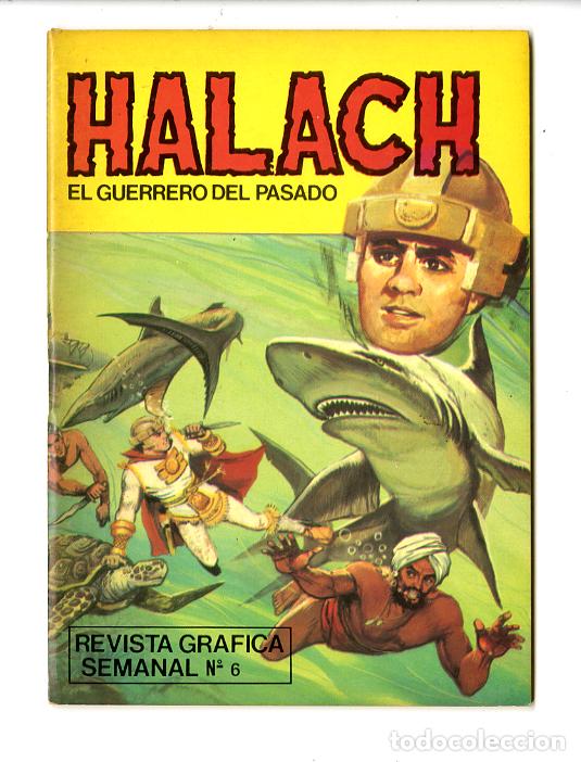 Tebeos: Halach / El Guerrero del Pasado / Editorial Antalbe / N.6 - Foto 1