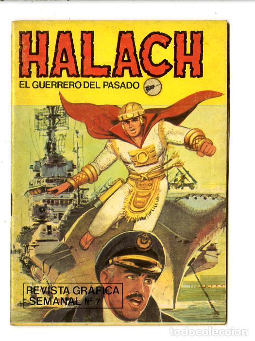 Tebeos: Halach / El Guerrero del Pasado / Editorial Antalbe / N.7 - Foto 1