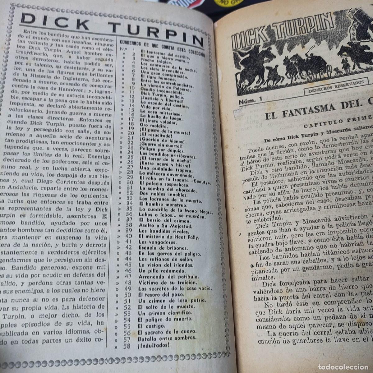 Tebeos: DICK TURPIN SOPENA n&ordm; 1 a 58 - Foto 4