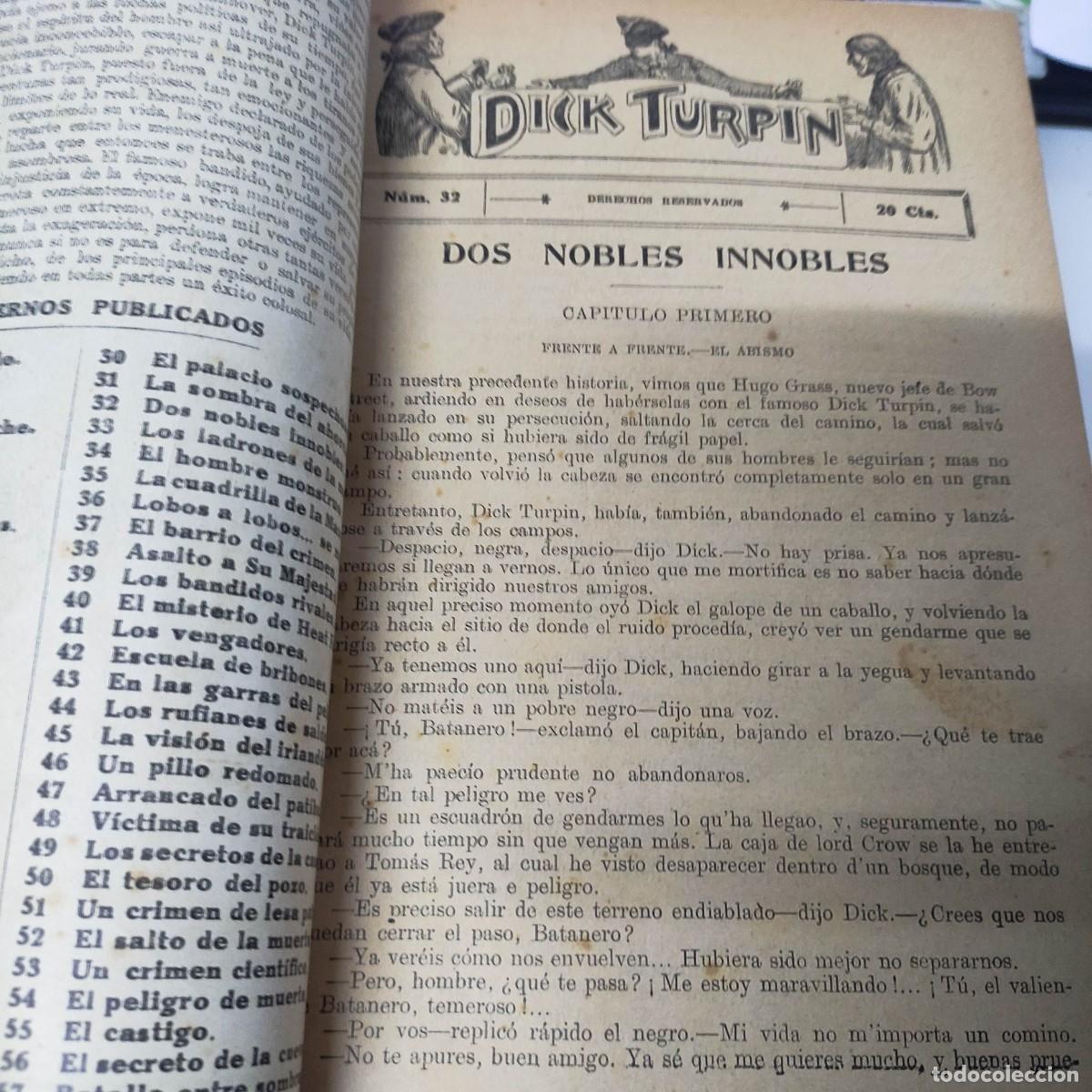 Tebeos: DICK TURPIN SOPENA n&ordm; 1 a 58 - Foto 11