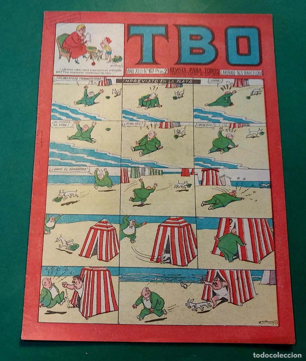 Tebeos: TBO N&ordm; 167 Segunda Epoca A&ntilde;o 1943 - Foto 1