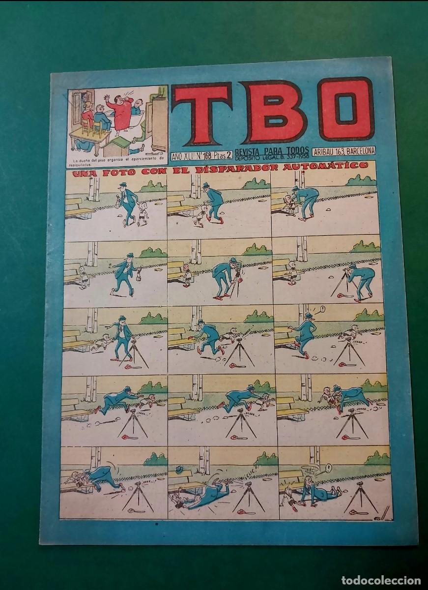 Tebeos: TBO N&ordm; 168 Segunda Epoca A&ntilde;o 1943 - Foto 1