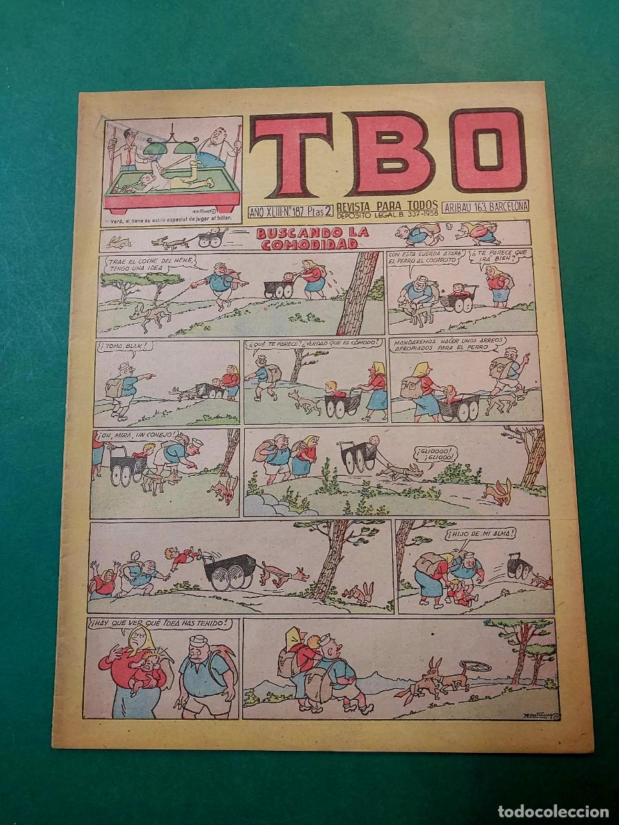 Tebeos: TBO N&ordm; 187 Segunda Epoca A&ntilde;o 1943 - Foto 1