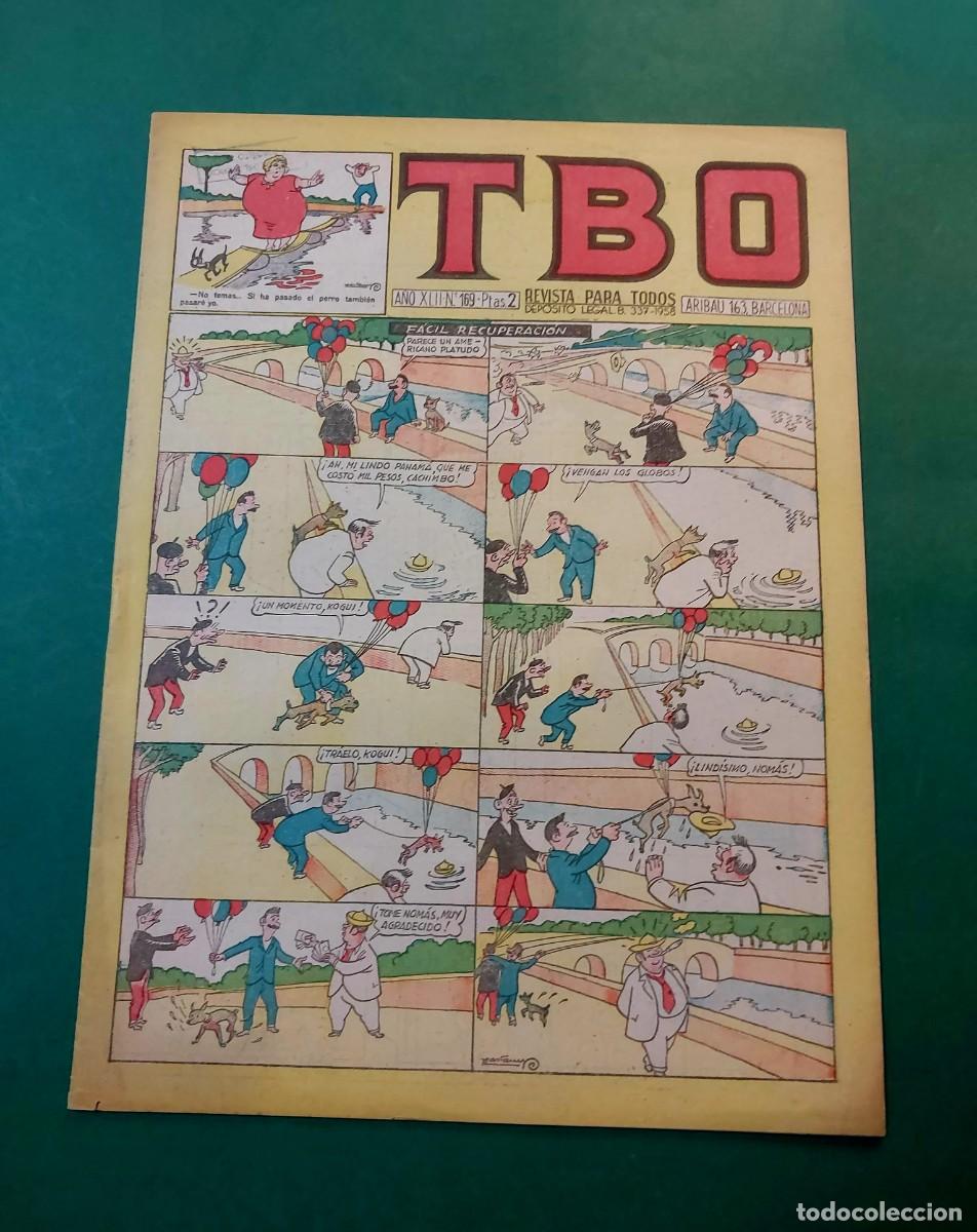 Tebeos: TBO N&ordm; 169 Segunda Epoca A&ntilde;o 1943 - Foto 1