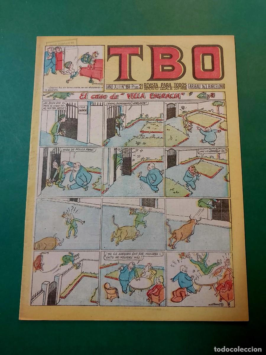Tebeos: TBO N&ordm; 166 Segunda Epoca A&ntilde;o 1943 - Foto 1