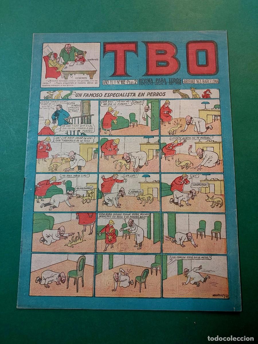 Tebeos: TBO N&ordm; 162 Segunda Epoca A&ntilde;o 1943 - Foto 1