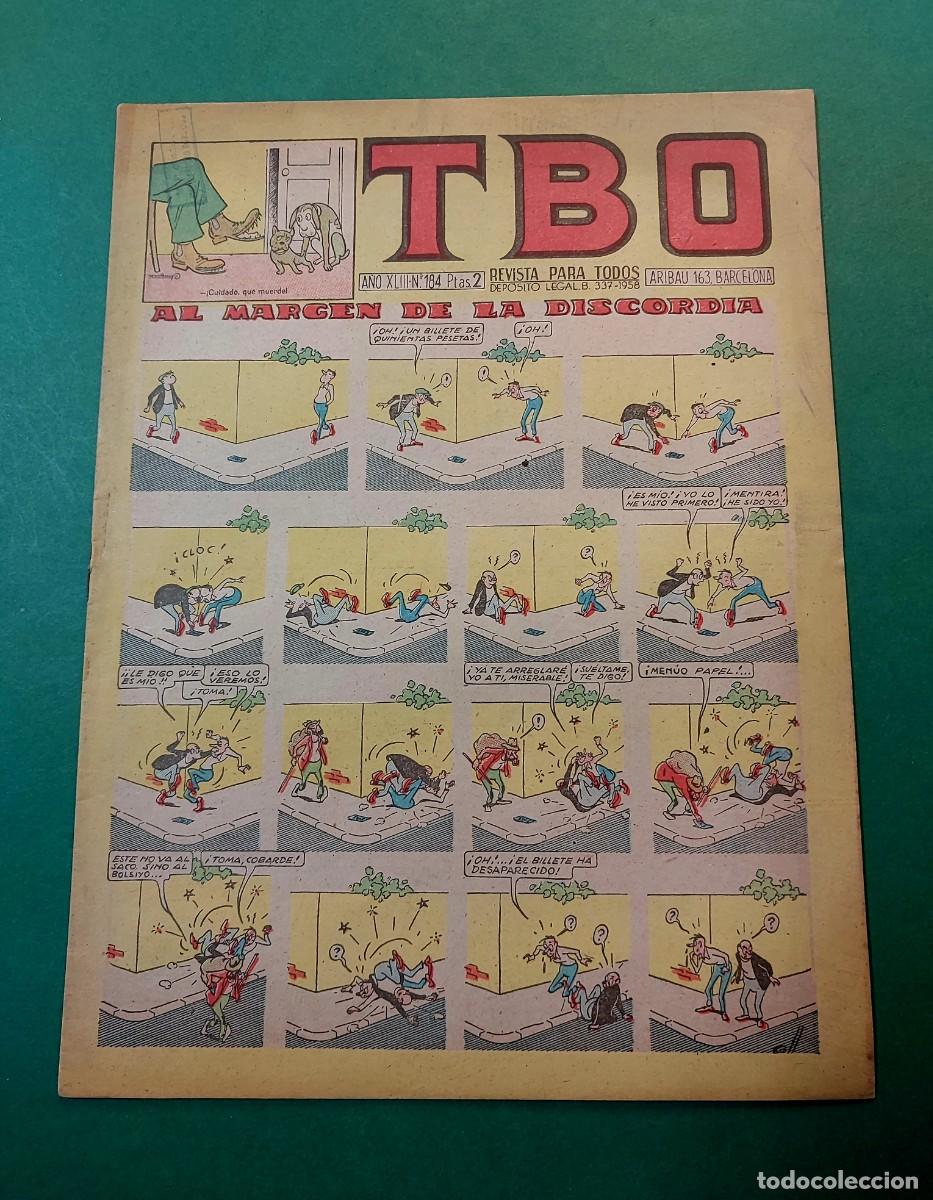 Tebeos: TBO N&ordm; 184 Segunda Epoca A&ntilde;o 1943 - Foto 1