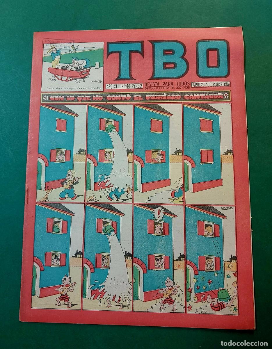 Tebeos: TBO N&ordm; 194 Segunda Epoca A&ntilde;o 1943 - Foto 1