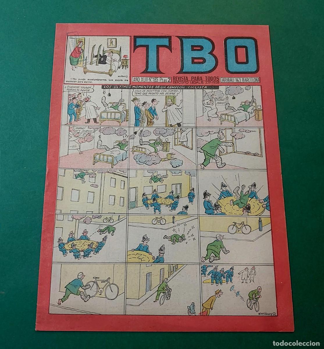 Tebeos: TBO N&ordm; 185 Segunda Epoca A&ntilde;o 1943 - Foto 1