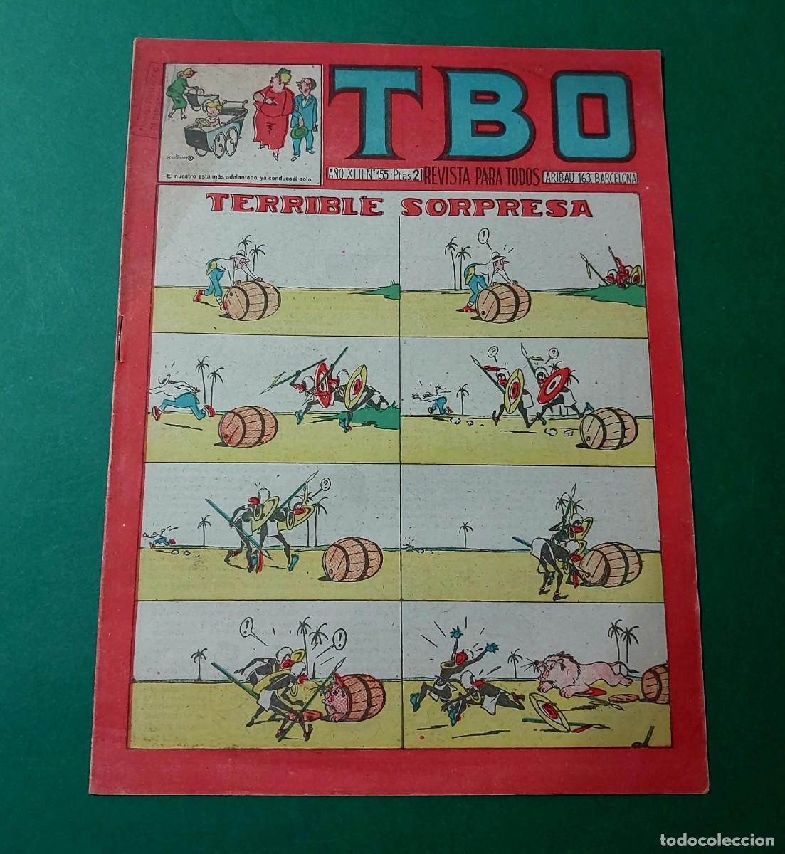 Tebeos: TBO N&ordm; 155 Segunda Epoca A&ntilde;o 1943 - Foto 1