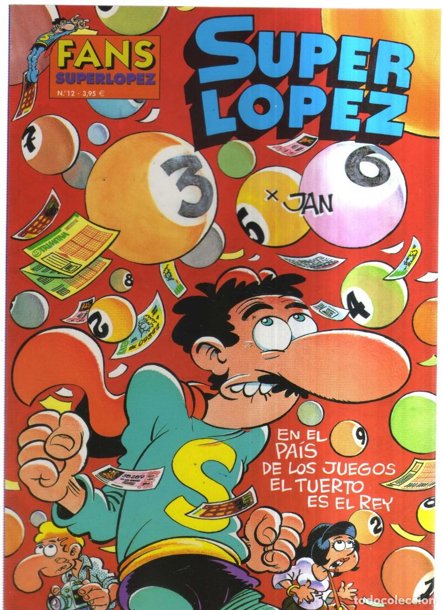 Tebeos: SUPER LOPEZ N,12 FANS - Foto 1