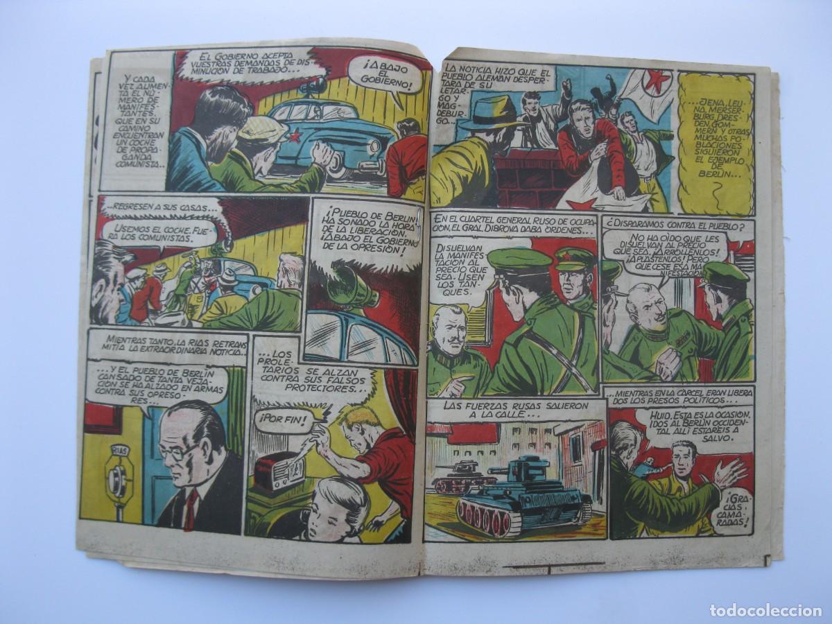 Tebeos: ESPIAS - N&ordm; 2 - LA REBELI&Oacute;N DE BERL&Iacute;N - ORIGINAL. - Foto 2