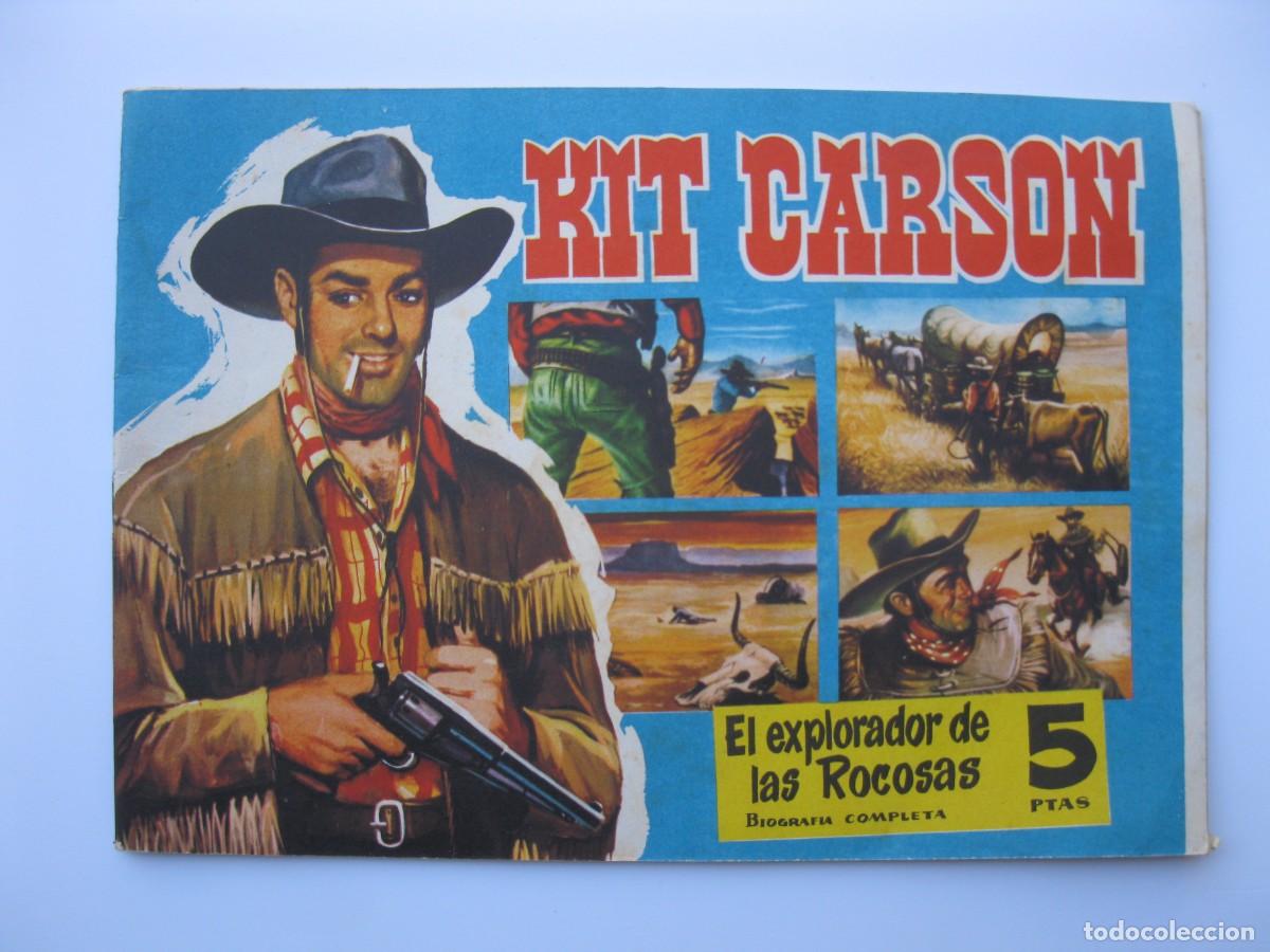 Tebeos: CUADERNOS LEJANO OESTE - N&ordm; 7 - KIT CARSON - ORIGINAL - EDITORIAL GESTI&Oacute;N. - Foto 1
