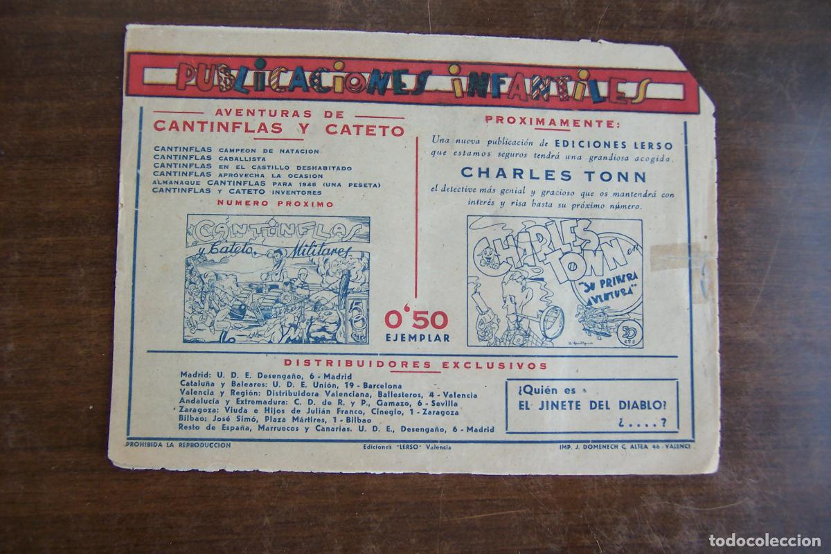 Tebeos: LERSO,- CANTIFLAS Y CATETO INVENTORES - Foto 2