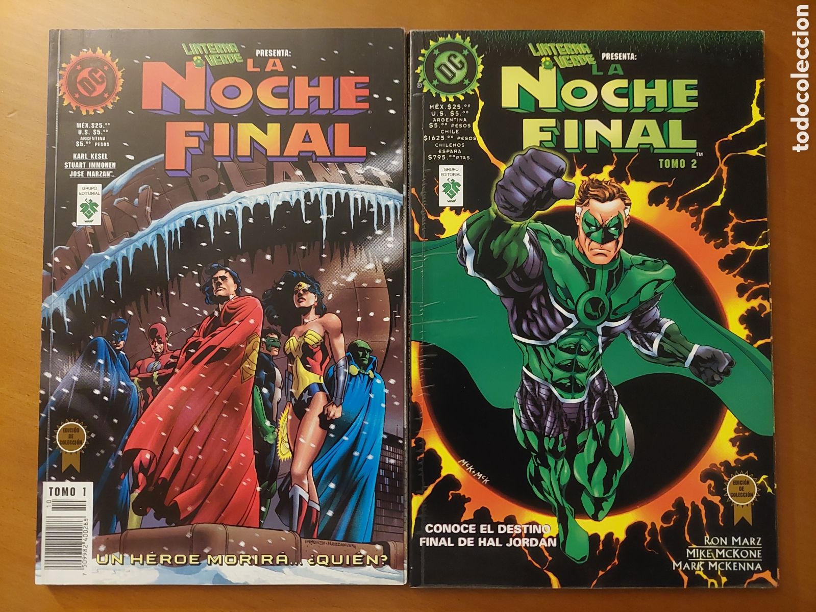 Tebeos: LINTERNA VERDE PRESENTA: LA NOCHE FINAL. - Foto 1