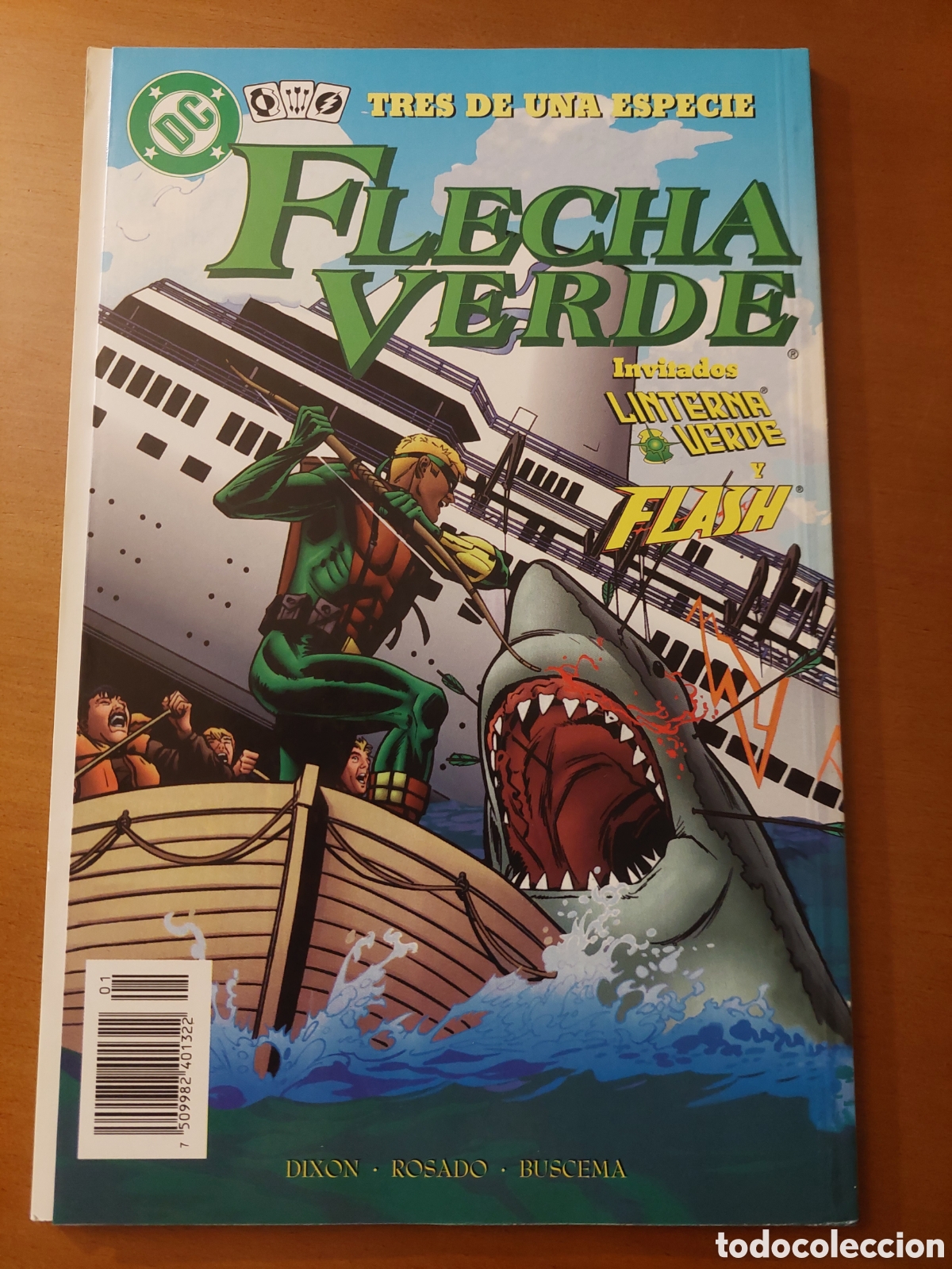 Tebeos: TRES DE UNA ESPECIE. GREEN LANTERN/GREEN ARROW/FLASH. - Foto 2