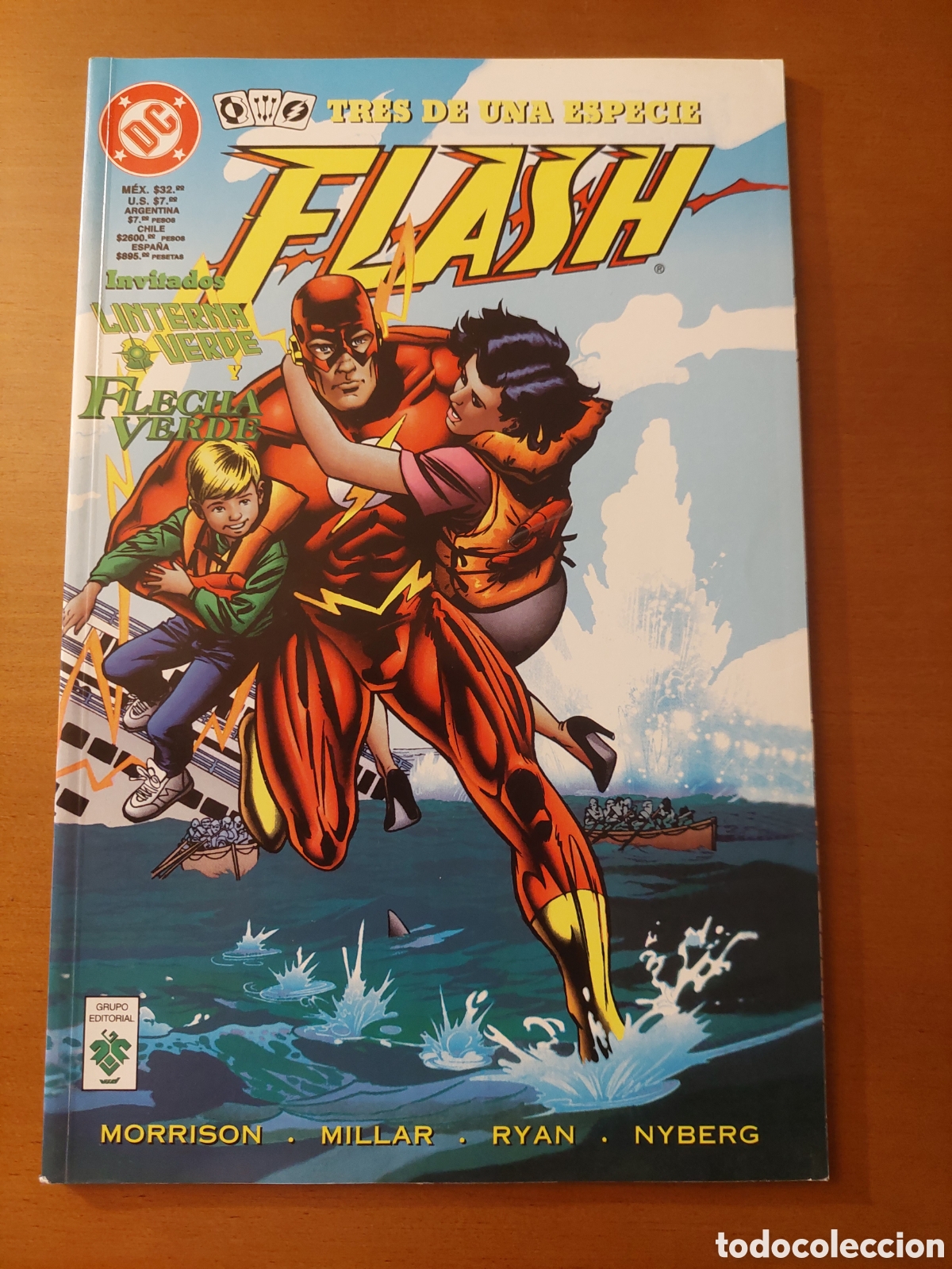 Tebeos: TRES DE UNA ESPECIE. GREEN LANTERN/GREEN ARROW/FLASH. - Foto 1