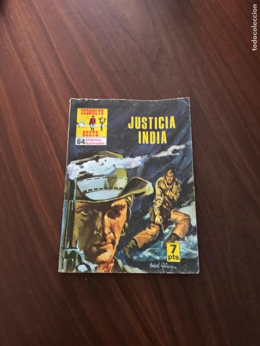 Tebeos: NOVELA GR&Aacute;FICA OESTE , INDOMITO OESTE N&ordm; 50 , EDICIONES PETRONIO - Foto 1