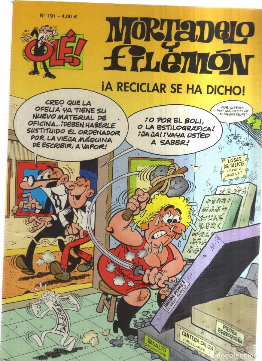 Tebeos: MORTADELO Y FILEMON OLE N,191 - Foto 1