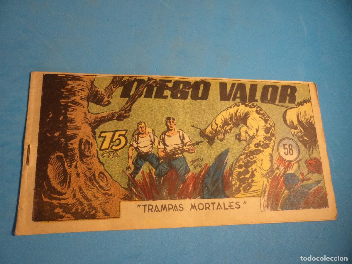 Tebeos: Diego Valor. N&ordm; 58. Cid. Original. - Foto 1