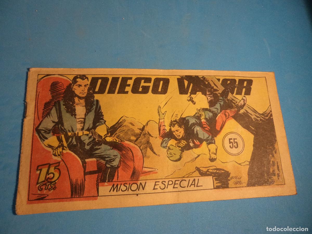 Tebeos: Diego Valor. N&ordm; 55. Cid. Original. - Foto 1