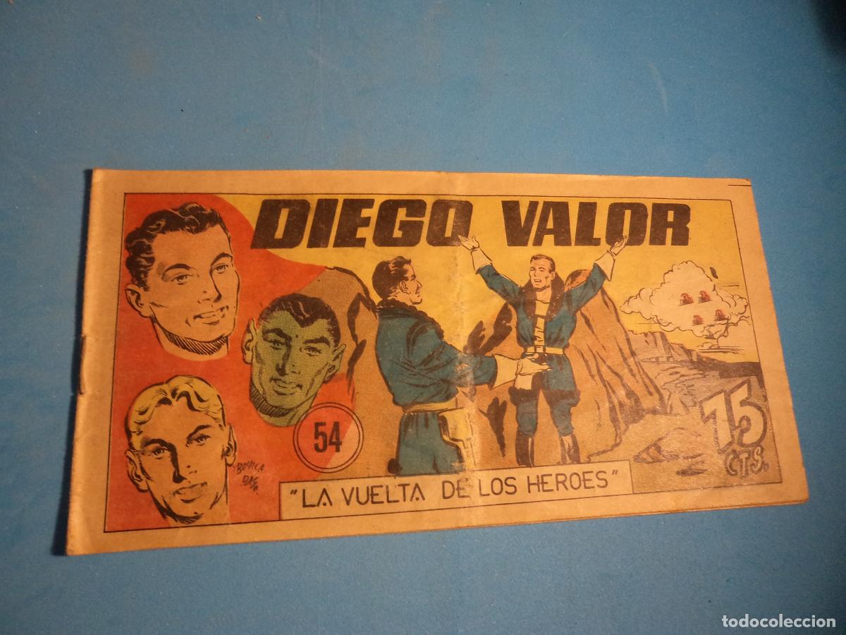 Tebeos: Diego Valor. N&ordm; 54. Cid. Original. - Foto 1