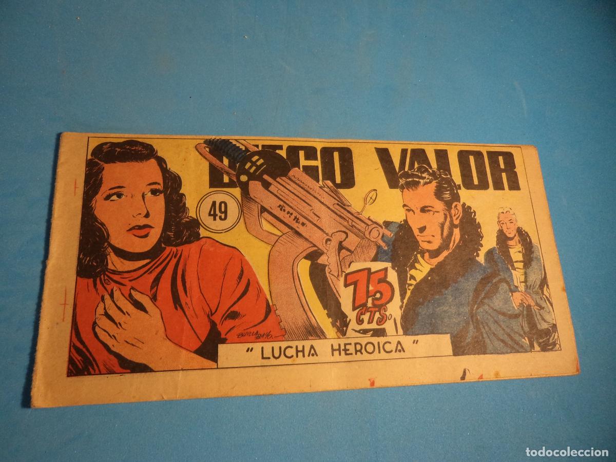 Tebeos: Diego Valor. N&ordm; 49. Cid. Original. - Foto 1