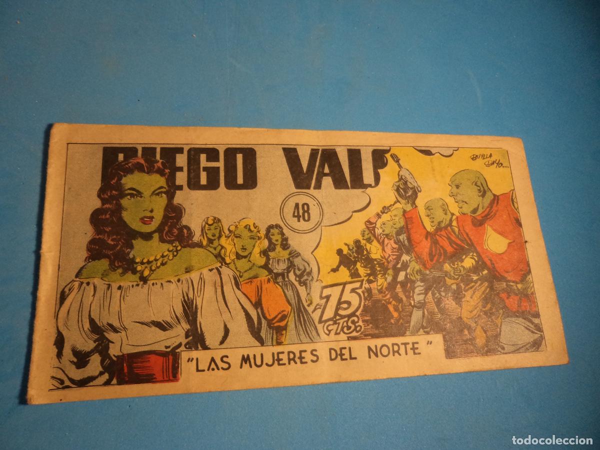 Tebeos: Diego Valor. N&ordm; 48. Cid. Original. - Foto 1