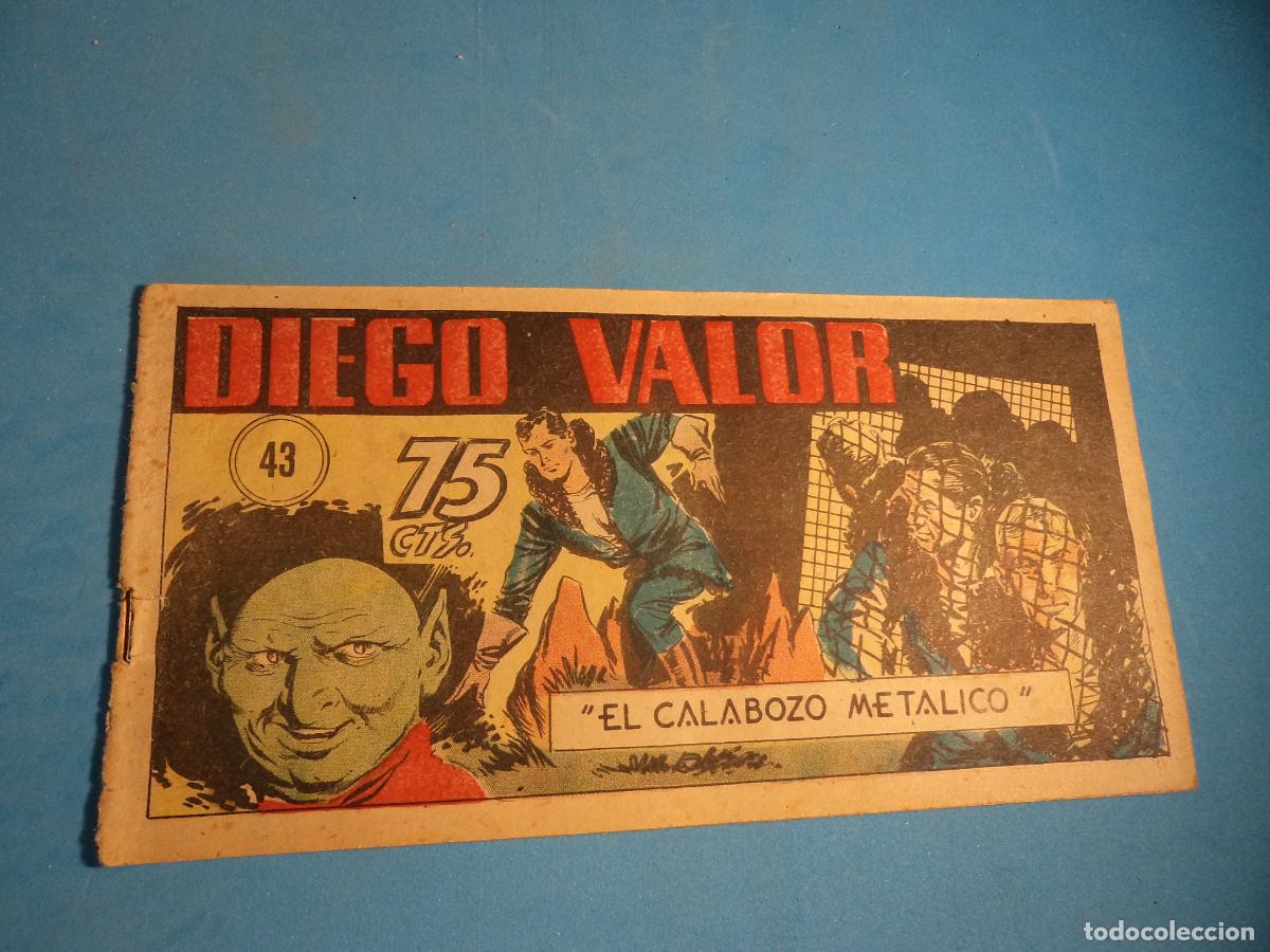 Tebeos: Diego Valor. N&ordm; 43. Cid. Original. - Foto 1
