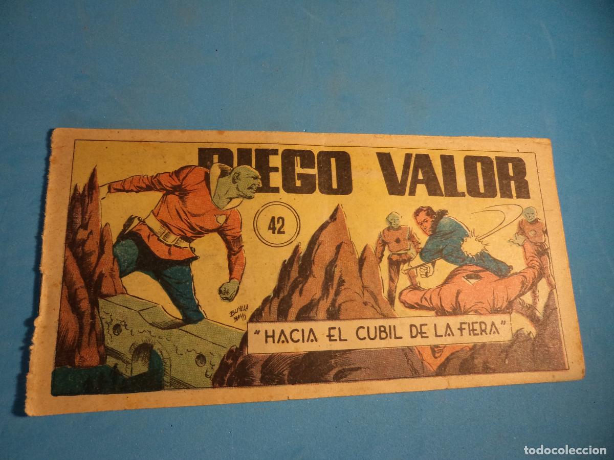 Tebeos: Diego Valor. N&ordm; 42. Cid. Original. - Foto 1