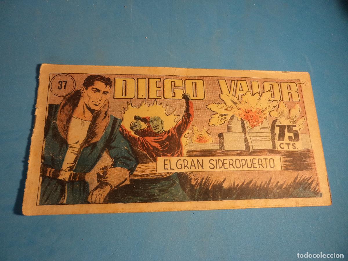 Tebeos: Diego Valor. N&ordm; 37. Cid. Original. - Foto 1