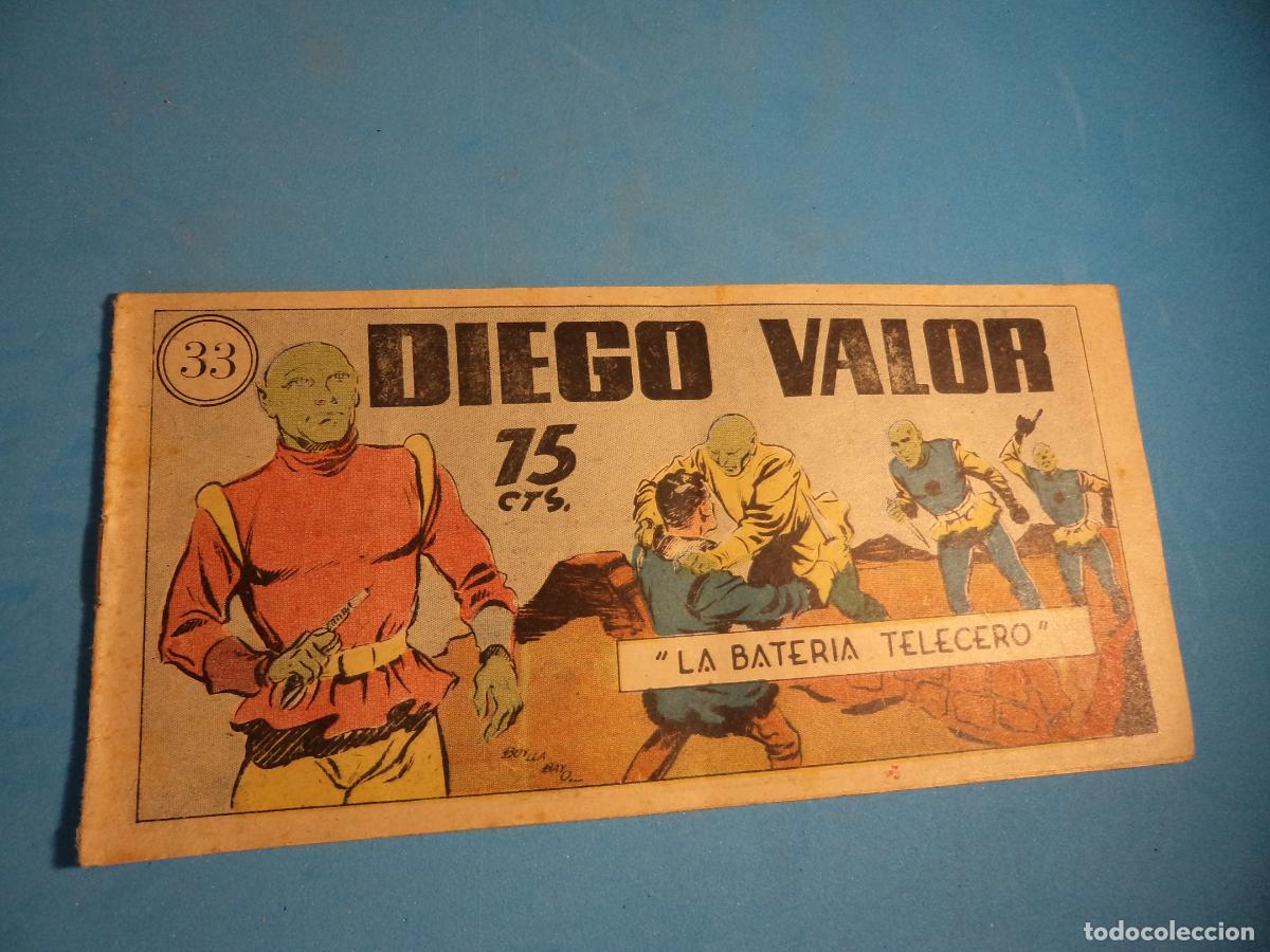 Tebeos: Diego Valor. N&ordm; 33. Cid. Original. - Foto 1