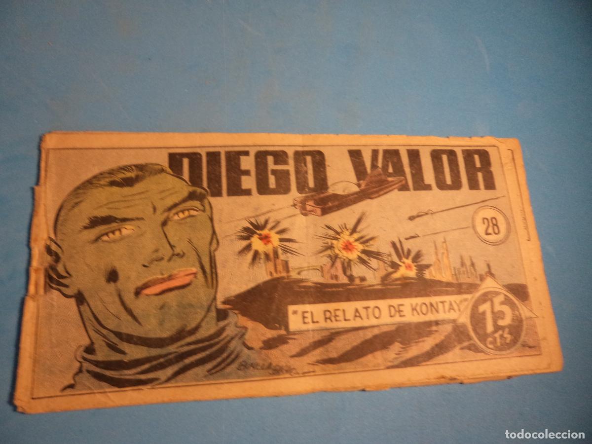 Tebeos: Diego Valor. N&ordm; 28. Cid. Original. - Foto 1