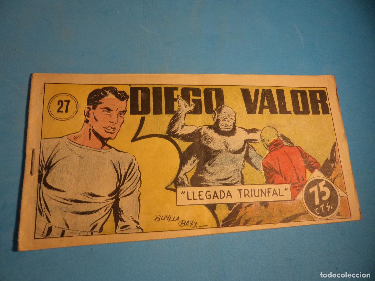 Tebeos: Diego Valor. N&ordm; 27. Cid. Original. - Foto 1