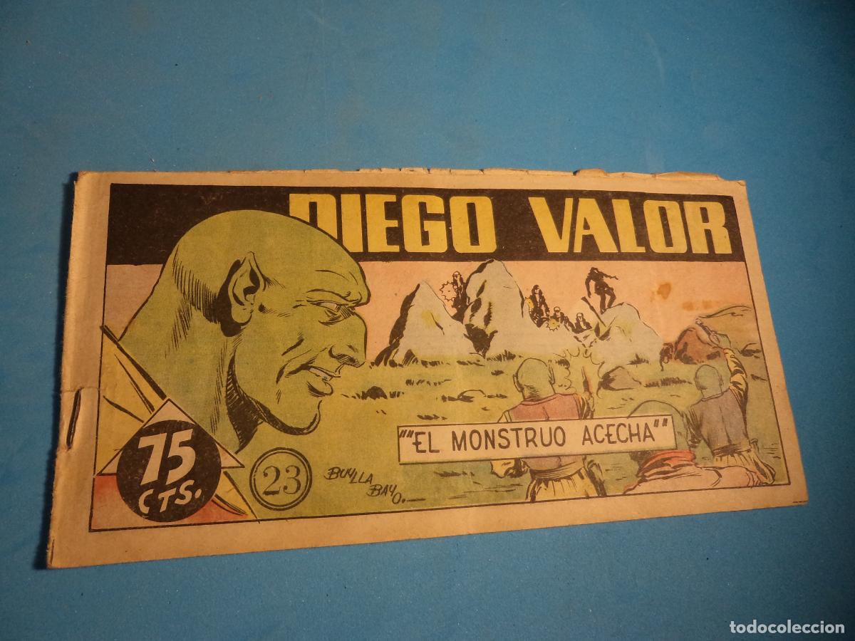 Tebeos: Diego Valor. N&ordm; 23. Cid. Original. - Foto 1