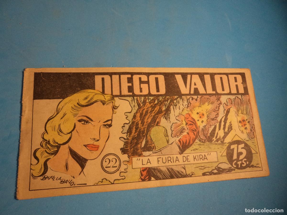 Tebeos: Diego Valor. N&ordm; 22. Cid. Original. - Foto 1