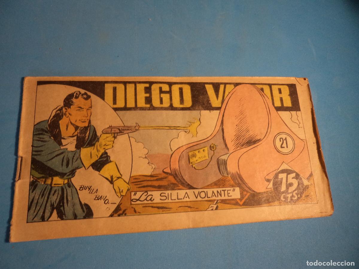 Tebeos: Diego Valor. N&ordm; 21. Cid. Original. - Foto 1