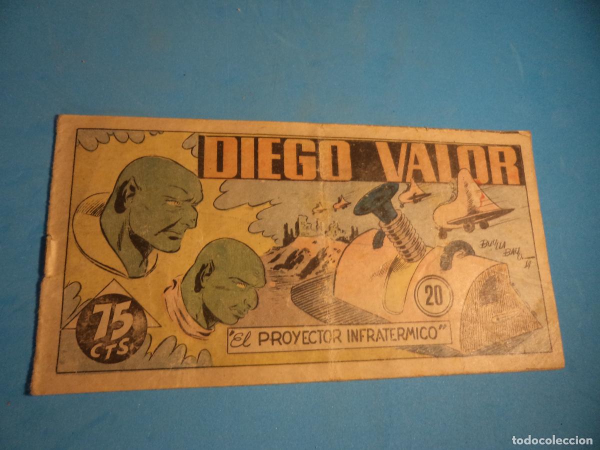 Tebeos: Diego Valor. N&ordm; 20. Cid. Original. - Foto 1