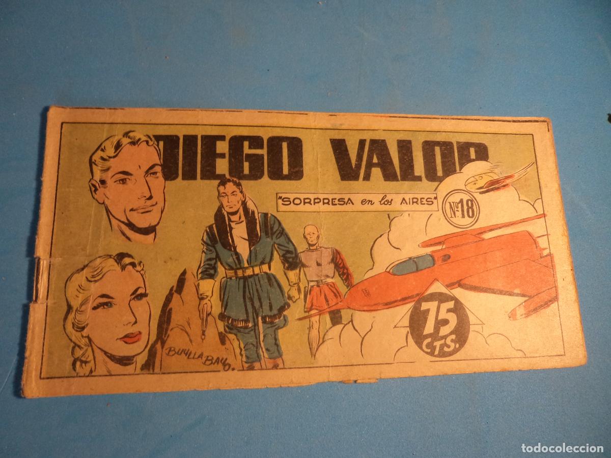 Tebeos: Diego Valor. N&ordm; 18. Cid. Original. - Foto 1