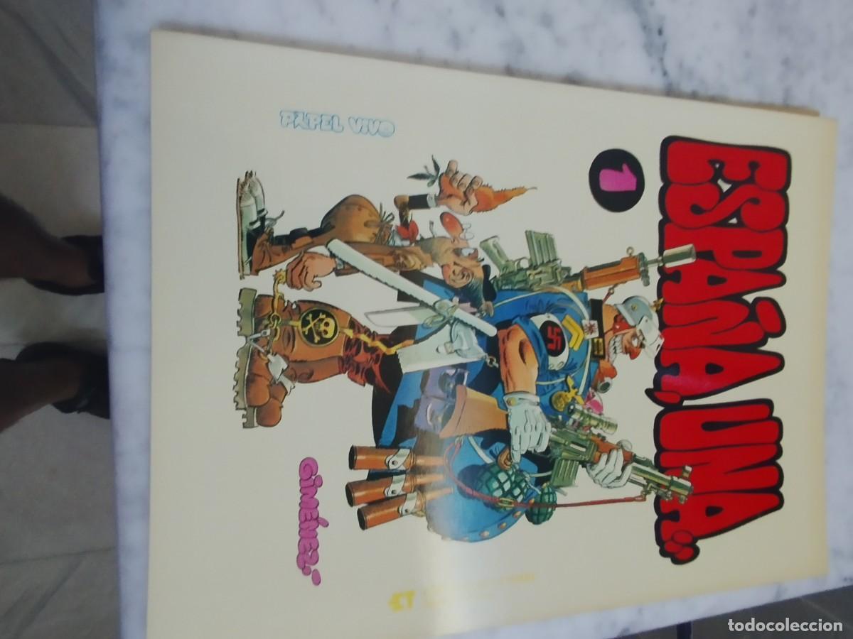 Tebeos: PAPEL VIVO ESPA&Ntilde;A LIBRE PRIMERA EDICI&Oacute;N 1978 - Foto 2