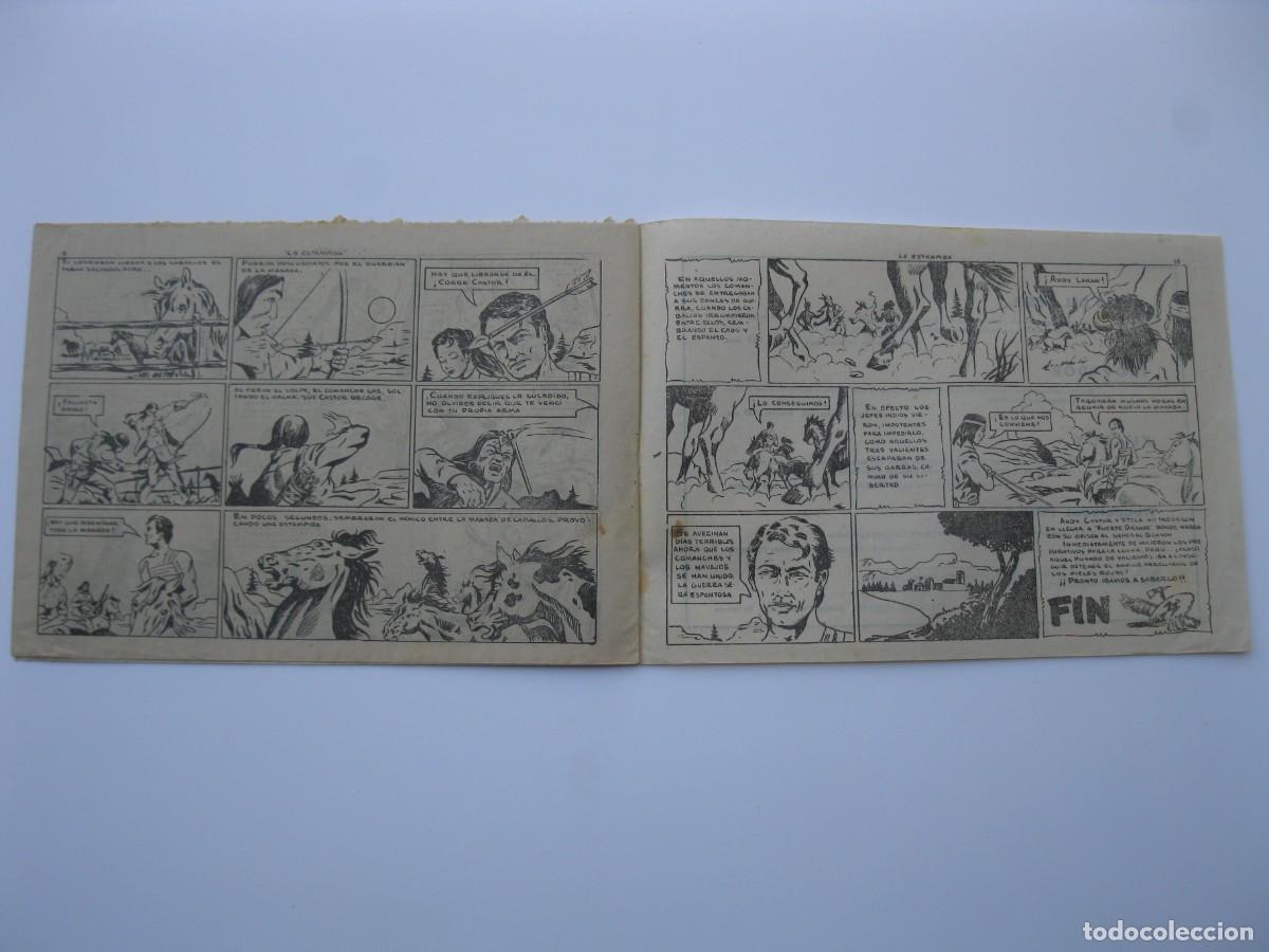 Tebeos: RUTAS DEL OESTE - N&ordm; 2 - LA ESTAMPIDA - ORIGINAL - EDICIONES SORIANO. - Foto 2
