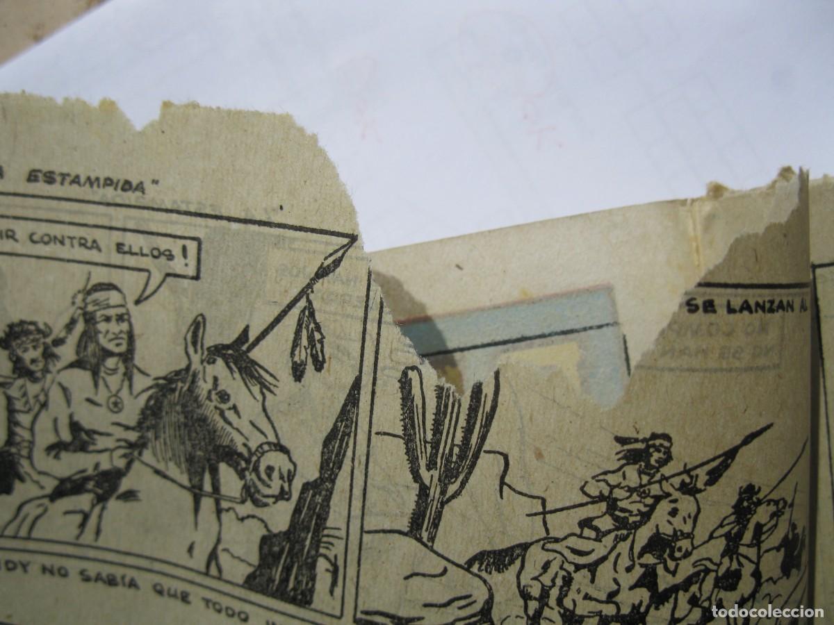 Tebeos: RUTAS DEL OESTE - N&ordm; 2 - LA ESTAMPIDA - ORIGINAL - EDICIONES SORIANO. - Foto 5