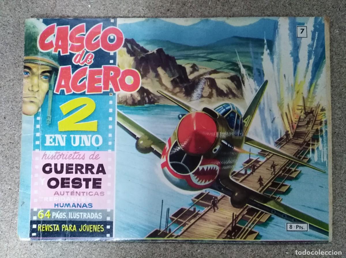 Tebeos: Casco De Acero 2 En Uno.7.Editorial Manhattan - Foto 1