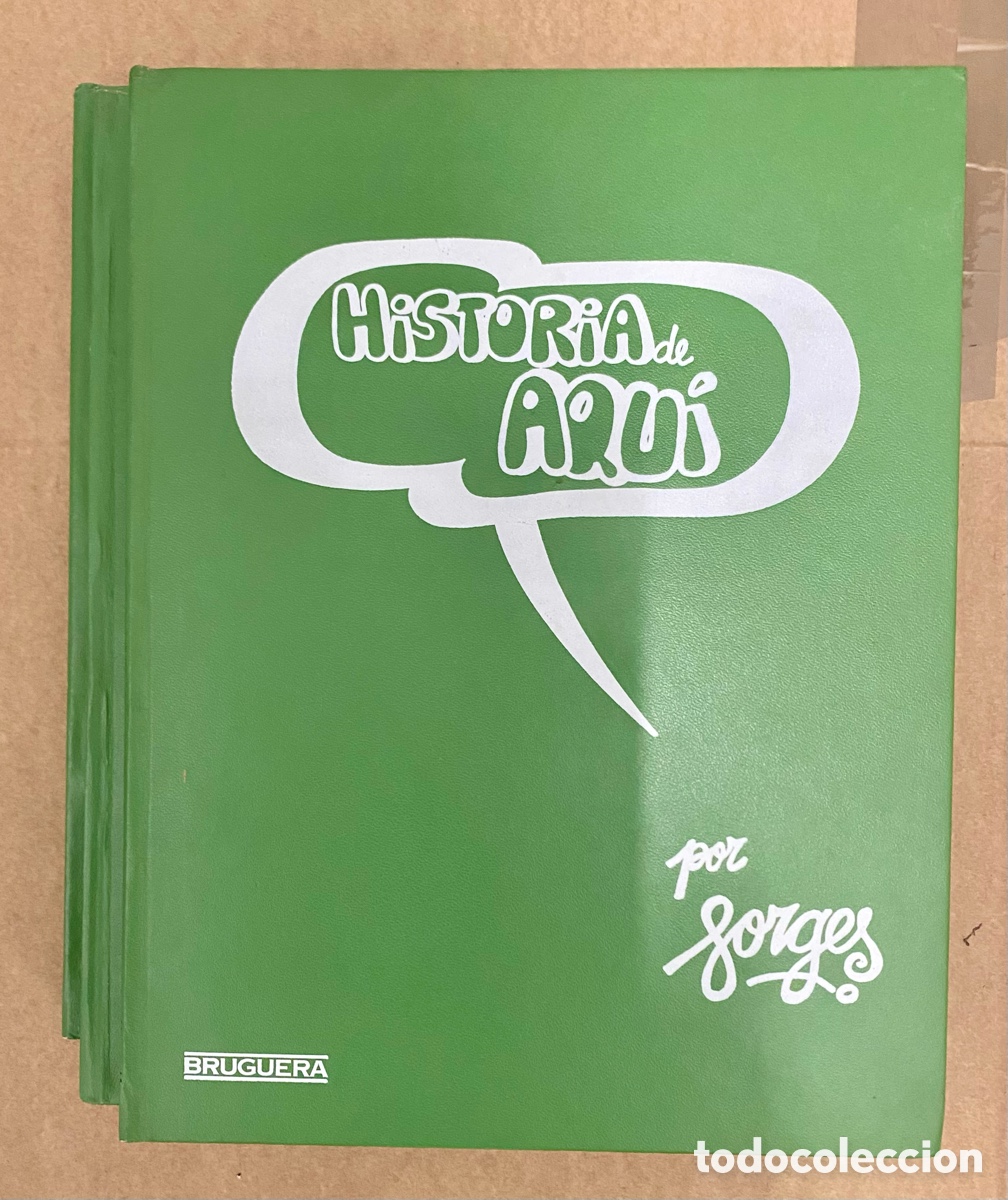 Tebeos: Historia de aqu&iacute;. Por Forges. 3 tomos. - Foto 1