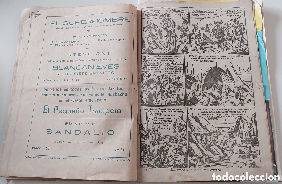 Tebeos: Lote 7 tebeos antiguos - Foto 7