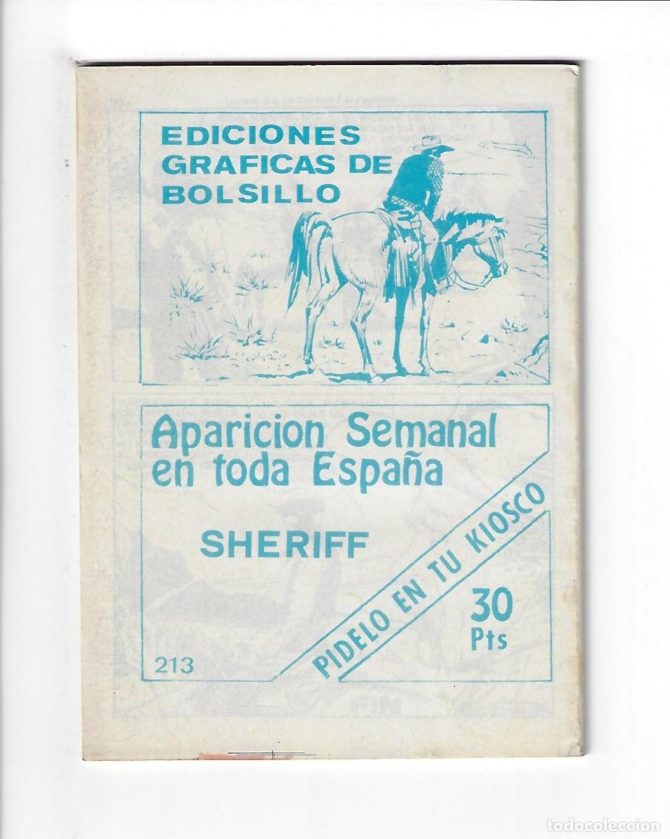 Tebeos: Vilmar. Sheriff. 213. - Foto 2
