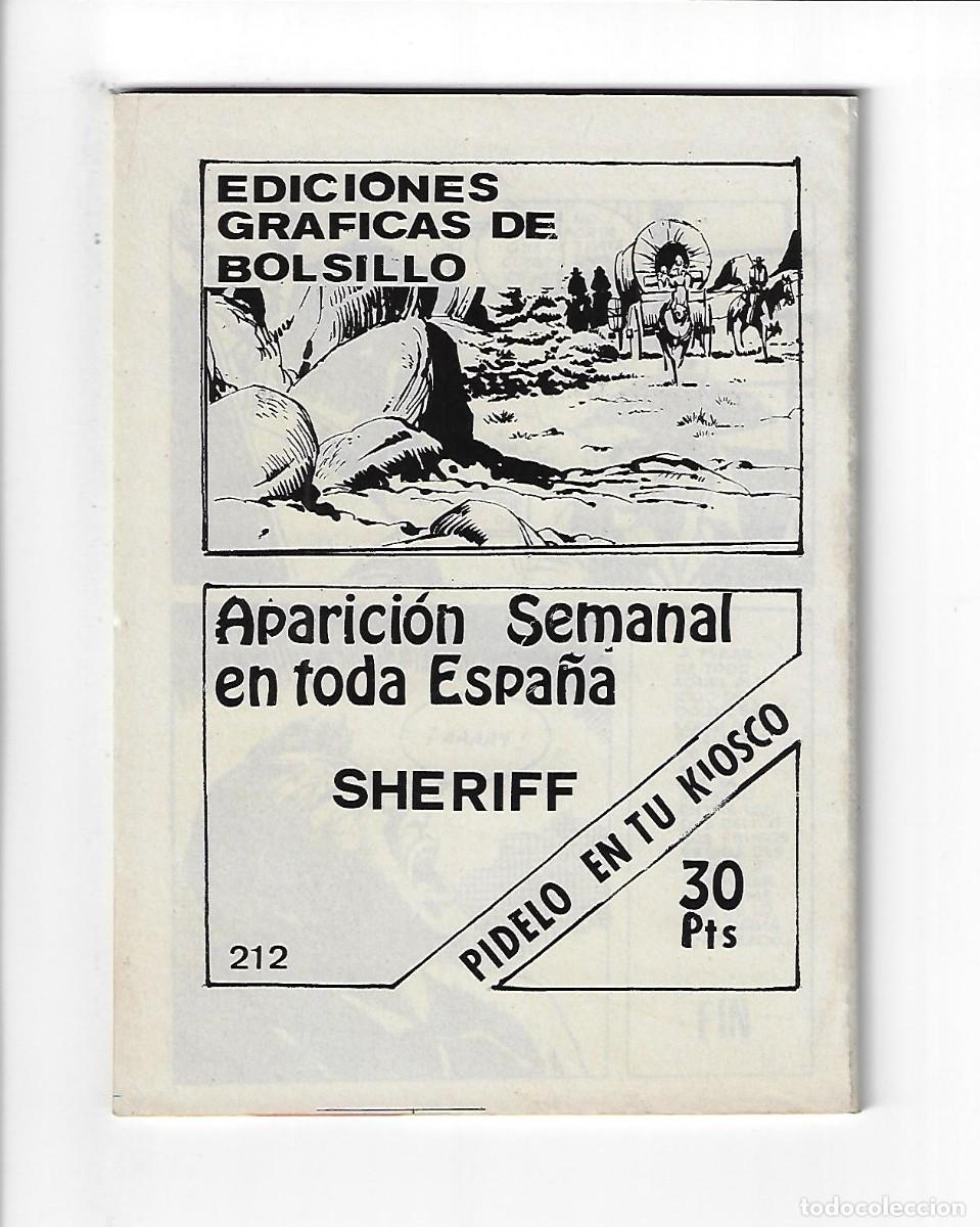 Tebeos: Vilmar. Sheriff. 212. - Foto 2