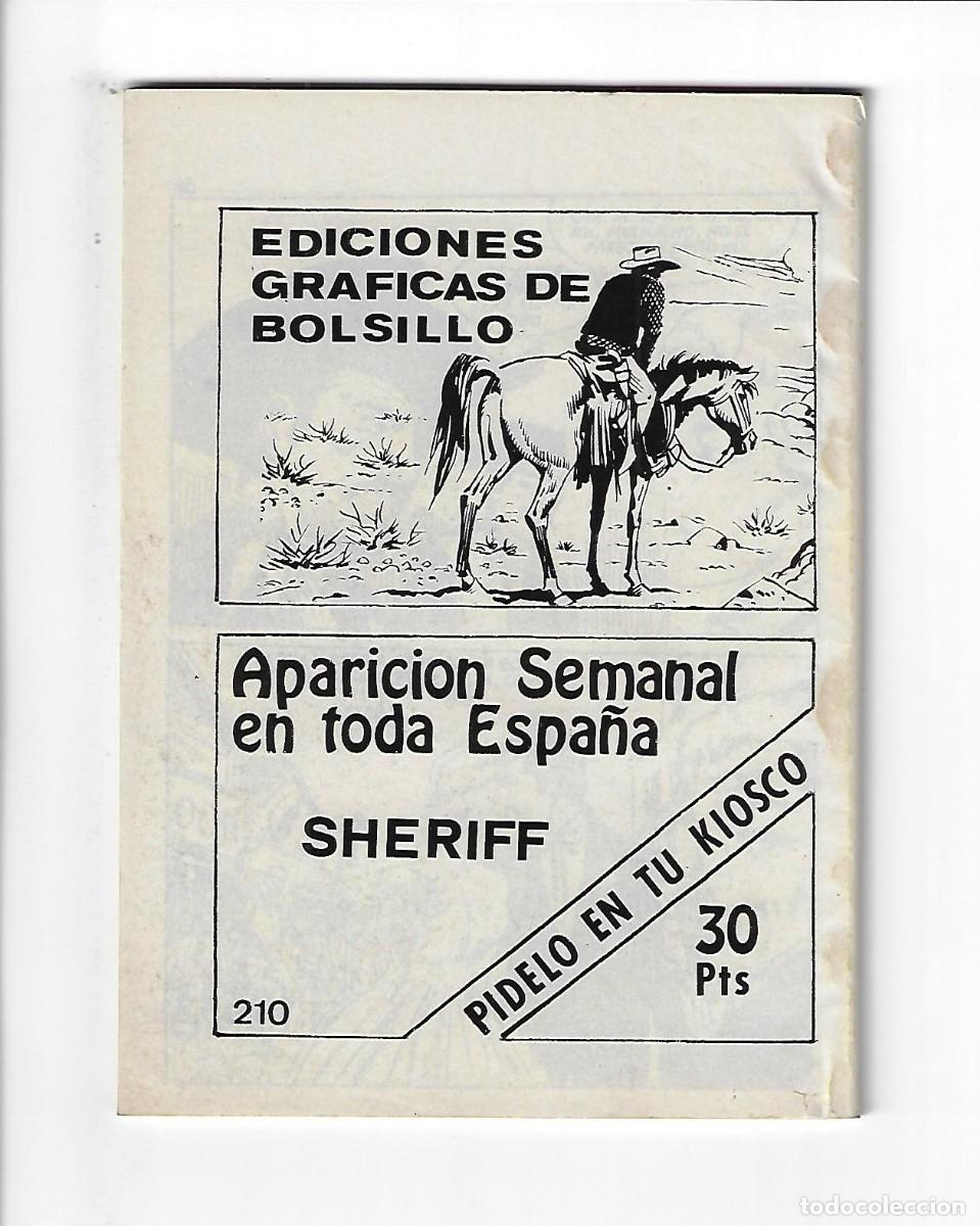 Tebeos: Vilmar. Sheriff. 210 - Foto 2